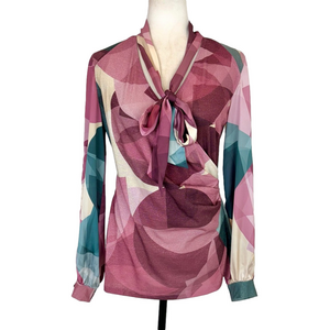 Me & Co multicolour bow blouse